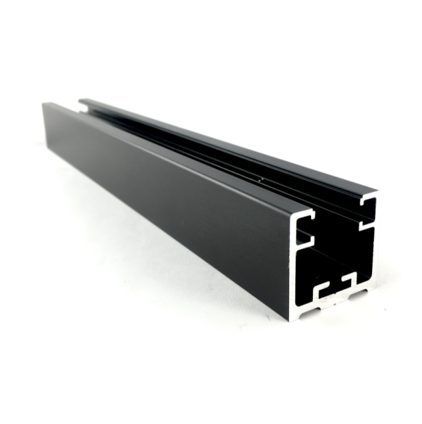 Profil model "U" h= 36 mm,  L = 3000 mm, aluminiu - imagine 2