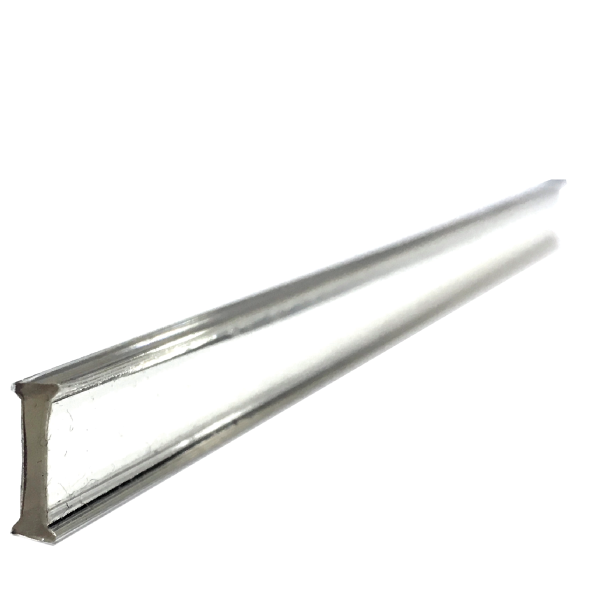 Garnitură adezivă sticlă-sticlă 180º L= 3000mm